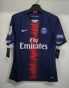 18-19 パリサンジェルマン PSG(H)#10 ネイマル NEYMAR 半袖 Nike正規 リーグ1仕様 M or L