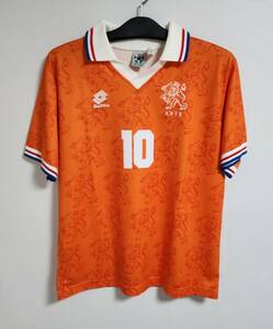 1994 オランダ(H)#10 ベルカンプ BERGKAMP lotto正規 1994 WorldCup L