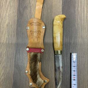 【1円スタート】TUNTURI PUUKKO ナイフ ハンティングナイフ アウトドアナイフ キャンプ フォールディングナイフ フィンランド 刃物 の画像1