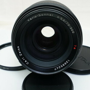 CONTAX Carl Zeiss Vario-Sonnar T* 70-300mm F4.0-5.6 Nマウント コンタック カールツァイス 元箱等付属品多数！ #12685247の画像4