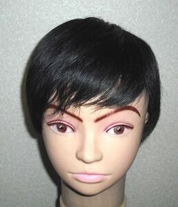  person wool man all head wig M size 