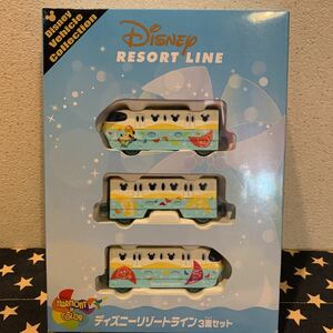 2023年7月10日発売　TDL40周年 リゾートライン3両セット ☆ ハーモニーインカラー ☆ ディズニー トミカ　新品・未開封です！