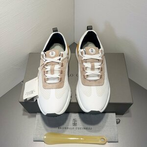 ブルネロクチネリ　BRUNELLO CUCINELLI メンズ　スニーカー　ランニング　テニス　靴　シューズ　通気性　39-44　サイズ選択可能　
