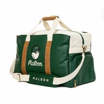 在庫処分セール★マルボンゴルフ★malbon golfボストンバッグ　グリーン_画像6