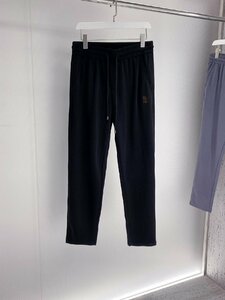 ブルネロクチネリ　BRUNELLO CUCINELLI メンズ　ズボン　パンツ　ジャージズボン　刺繍ロゴ　新品　M-XXL　サイズ選択可能