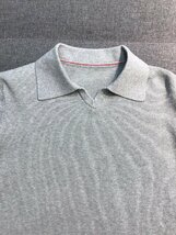 ブルネロクチネリ　BRUNELLO CUCINELLI メンズ　ポロシャツ　polo　ニット　半袖　新品　S-XL　サイズ選択可能_画像3