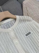 ブルネロクチネリ　BRUNELLO CUCINELLI レディース　カーディガン　ニット　春新品　シルク使用　S-L　サイズ選択可能_画像3