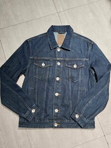 BRUNELLO CUCINELLI(ブルネロ クチネリ) メンズデニムジャケット　ブルゾン　Gジャン　ワンウォッシュ ジージャン　アウター　XLサイズ