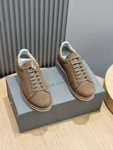 ブルネロクチネリ　BRUNELLO CUCINELLI メンズ カジュアル 　レザー　 牛革　靴　 シューズ　　39-44　サイズ選択可能_画像1