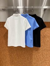 ブルネロクチネリ　BRUNELLO CUCINELLI メンズ　ポロシャツ　Tシャツ　刺繍ロゴ　シンプル　半袖　M-3XL　サイズ選択可能_画像2