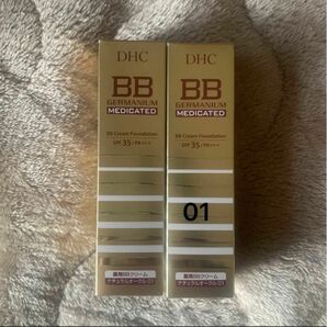 DHC 薬用 BBクリームGE ナチュラルオークル01 やや明るい肌色　薬用ファンデーション　40g 2本