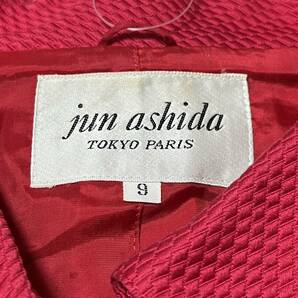 ジュンアシダ jun ashida ジャケット 赤 サイズ９ レターパック可 (860555)の画像5