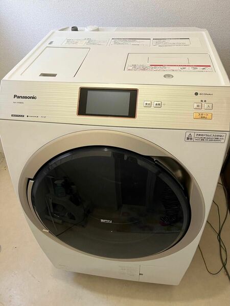 Panasonic パナソニック ドラム式洗濯乾燥機 11kg/6kg NA-VX9800L 2018年製 洗剤自動投入