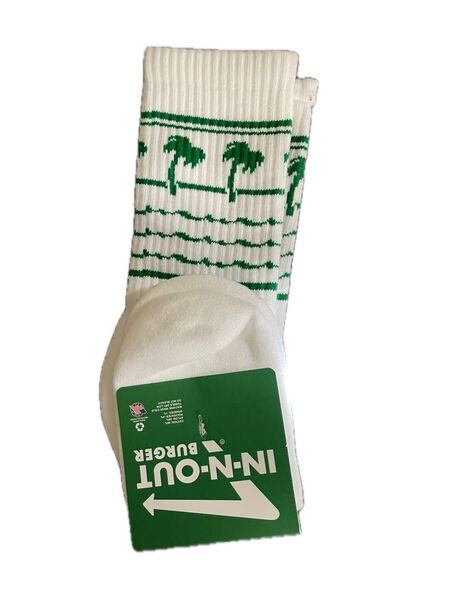 IN-N-OUT シェイクカップ柄 ソックス ソックス