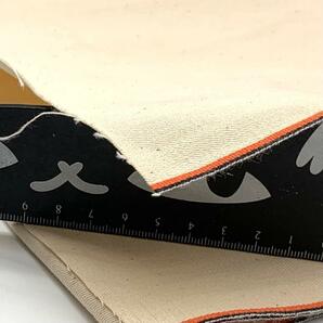 BB8 オレンジ耳ツイル 4.5m 綿カス残し キナリ 日本製 岡山県産の画像9