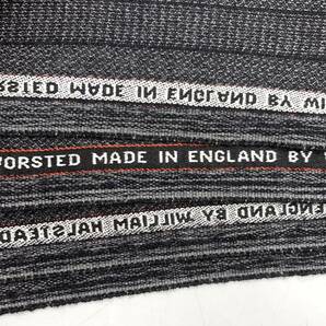 R83-3m SUPERFINE WORSTED MADE IN ENGLAND BY WILLIAM HALSTEADの画像6