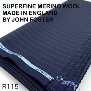 R115-2m SUPERFINE MERINO WOOL MADE IN ENGLAND BY JOHN FOSTERの画像1