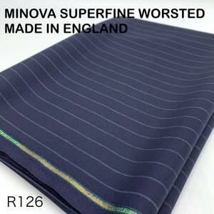 R126-1.8m MINOVA SUPERFINE WORSTED MADE IN ENGLAND