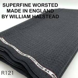 R121-3m SUPERFINE WORSTED MADE IN ENGLAND BY WILLIAM HALSTEAD