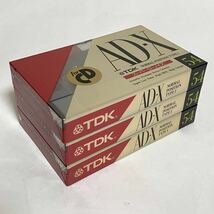 【未開封】TDK AD-X 54 3本セット ノーマルポジション カセットテープ NORMAL POSITION TYPE-Ⅰ for CD_画像1