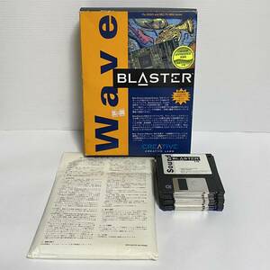 CREATIVE LABS Wave BLASTER DOS/V PC-9800 対応 各種ソフトのみ 本体なし 現状品