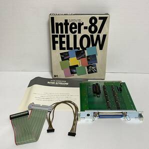 【美品】SNE inter 87 FELLOW PC-9801FELLOW用FDDインターフェースボード 現状品の画像1