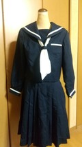 6ー16コスプレ衣裳に！浜松開成中学校女子制服上着とリボンとスカートの３点セット_画像1