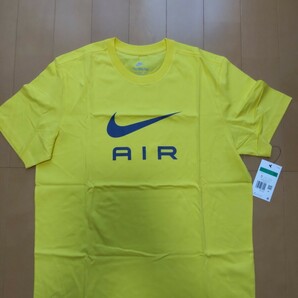 新品！XL NIKE ロゴTシャツ 黄色