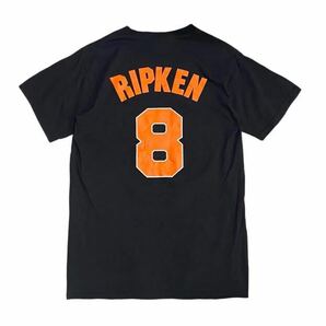 希少 旧ロゴ【90s ビンテージ MLB ボルチモア・オリオールズ ORIOLES カールリプケン ナンバリング Tシャツ】 アメリカ USA 野球 majesticの画像3