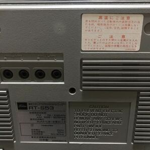 東芝 TOSHIBA BOMBEAT RT-S53 ラジカセ ステレオ AM FM ラジオ 昭和レトロ STEREO カセット 通電確認済みの画像6