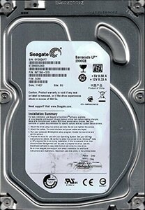 【中古】Seagate st2000dl003?P/N : 9?vt166???570?F/W : cc98?2tb SU 6yd