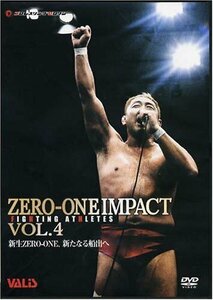【中古】ZERO-ONE ZERO-ONE Impact Vol.4 [DVD]