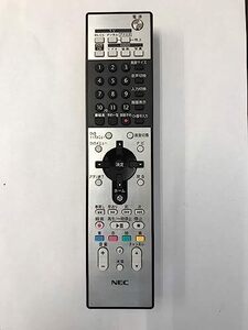 【中古】NEC(エヌイーシー) RRC9000-9851EC テレビ テレビリモコン