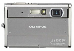 【中古】OLYMPUS デジタルカメラ μ1050 (ミュー) シルバー μ1050SW SLV