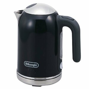 【中古】DeLonghi kMix(ケーミックス) 電気ケトル ブラック SJM020J-BK