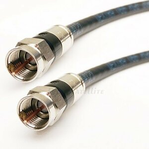 【中古】PHAT SATELLITE INTL 175フィート 米国製 直接埋設RG6 同軸ケーブル 18AWG ジェルコーティング 編組圧縮 Fコ