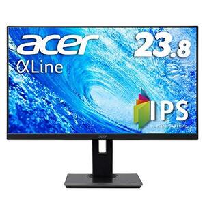 【中古】Acer モニター ディスプレイ AlphaLine 23.8インチ B247Ybmiprzx/IPS/非光沢/フルHD/250cd/4ms/ミニD-Sub 16ピン・HDMI・DisplayPo