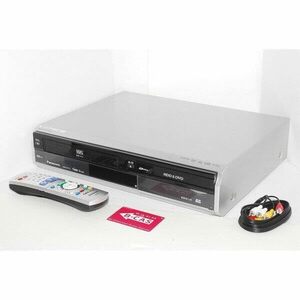 【中古】dvdレコーダー vhsビデオデッキ 簡単ダビング vhs dvd 一体型 レコーダー HDD 250GB Panasonic DIGA D