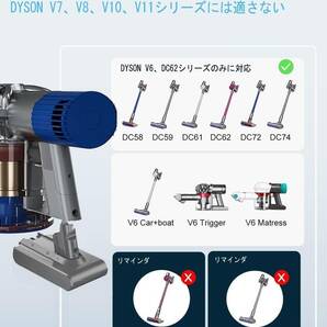 V6 DTK 交換用 ダイソン V6 バッテリー ダイソンDC62 DC61 DC59 DC58 DC74 SV03 SV04 Sの画像3