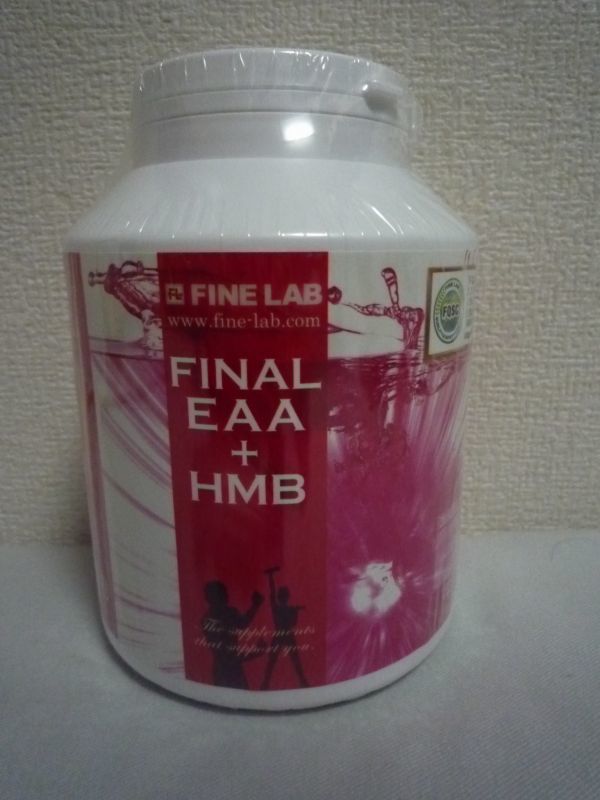 FINAL EAA ＋ HMB ☆ ファイン・ラボ FINE LAB ◇ 1個 400g ストロベリー風味
