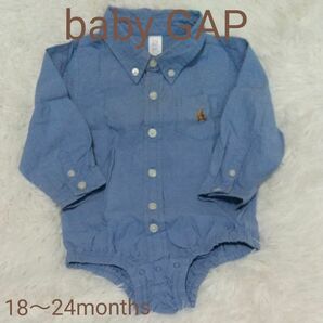 baby GAP 長袖ロンパース 18～24months ほぼ新品