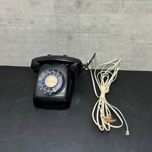 IWATSU 600-A2 Dead Stock Antique Telephone 動作品 自動式卓上電話機 岩崎通信機 600形 昭和レトロ アンティーク日本電電公社用 黒電話