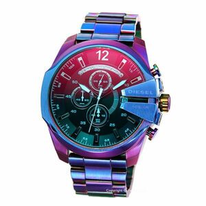 DIESEL наручные часы Mega Chief Chronograph Rainbow 