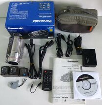 ☆Panasonic パナソニック デジタルハイビジョンビデオカメラ【HDC-HS300】シルバー 2009年製 USED品☆_画像9