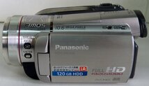 ☆Panasonic パナソニック デジタルハイビジョンビデオカメラ【HDC-HS300】シルバー 2009年製 USED品☆_画像2