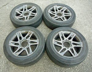 *RAYS Rays DAYTONA CX Face1 17 -inch wheel [6.5J 6H 139.7+35] Dunlop RV503 215/60R17C summer tire USED goods *
