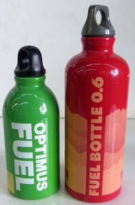 ☆保管品!OPTIMUS FUEL/SIGG 燃料ボトル フューエルボトル 2個セット 250ml/575ml☆