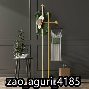  coat hanger hanger rack Western-style clothes .. hat .. pipe hanger clothes storage slim width 40 stylish simple white gold black 