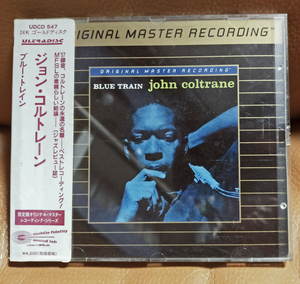 *CD MFSL John *koru train blue *to rain Blue Train john coltrame limitation version original * master 24k GOLD BLUE NOTE height sound quality CD