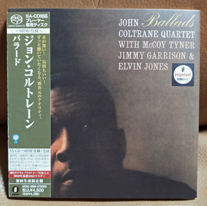 *SACD single re year John *koru train Ballade Ballard John Coltrane SHM specification IMPULSE single layer